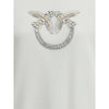 PINKO White Cotton Sweatshirt