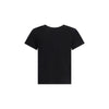 PINKO Black Cotton T-Shirt