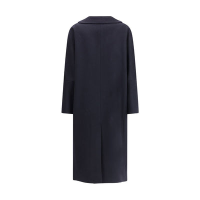 Lardini Black Cashmere Coat