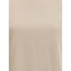 Brunello Cucinelli Beige Elastane T-Shirt