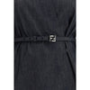 Fendi Blue Cotton Casual Dress