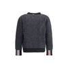 Thom Browne Black Fleece Wool Cardigan