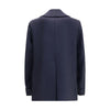 Dsquared² Blue Wool Coat