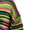 Dolce & Gabbana Multicolor DG Logo V-Neck Knit Pullover Sweater