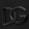 Dolce & Gabbana Black Cotton Embroidered DG Logo Pocket T-shirt