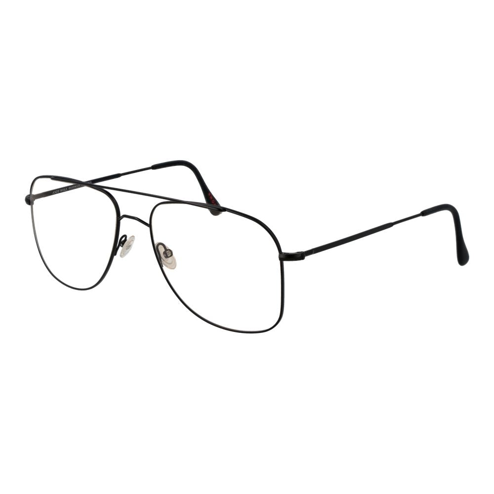 Andy Wolf Brille aus schwarzem Metall (Gestell)
