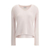Forte_Forte White Wool Cashmere Sweater