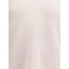 Forte_Forte White Wool Cashmere Sweater