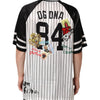 Dolce & Gabbana Tradizione Graffiti Print Oversized Men T-shirt