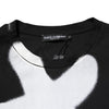 Dolce & Gabbana Black Cotton DG Logo Graffiti Short Sleeve T-shirt