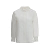 Saint Laurent White Cotton Dress Shirt