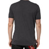 Dolce & Gabbana Black Charcoal DG Logo V-Neck Men T-shirt