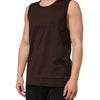Dolce & Gabbana Brown Cotton Sleeveless Underwear Men Tank Top
