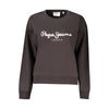 Pepe Jeans Black Cotton Women's Sweatshirt