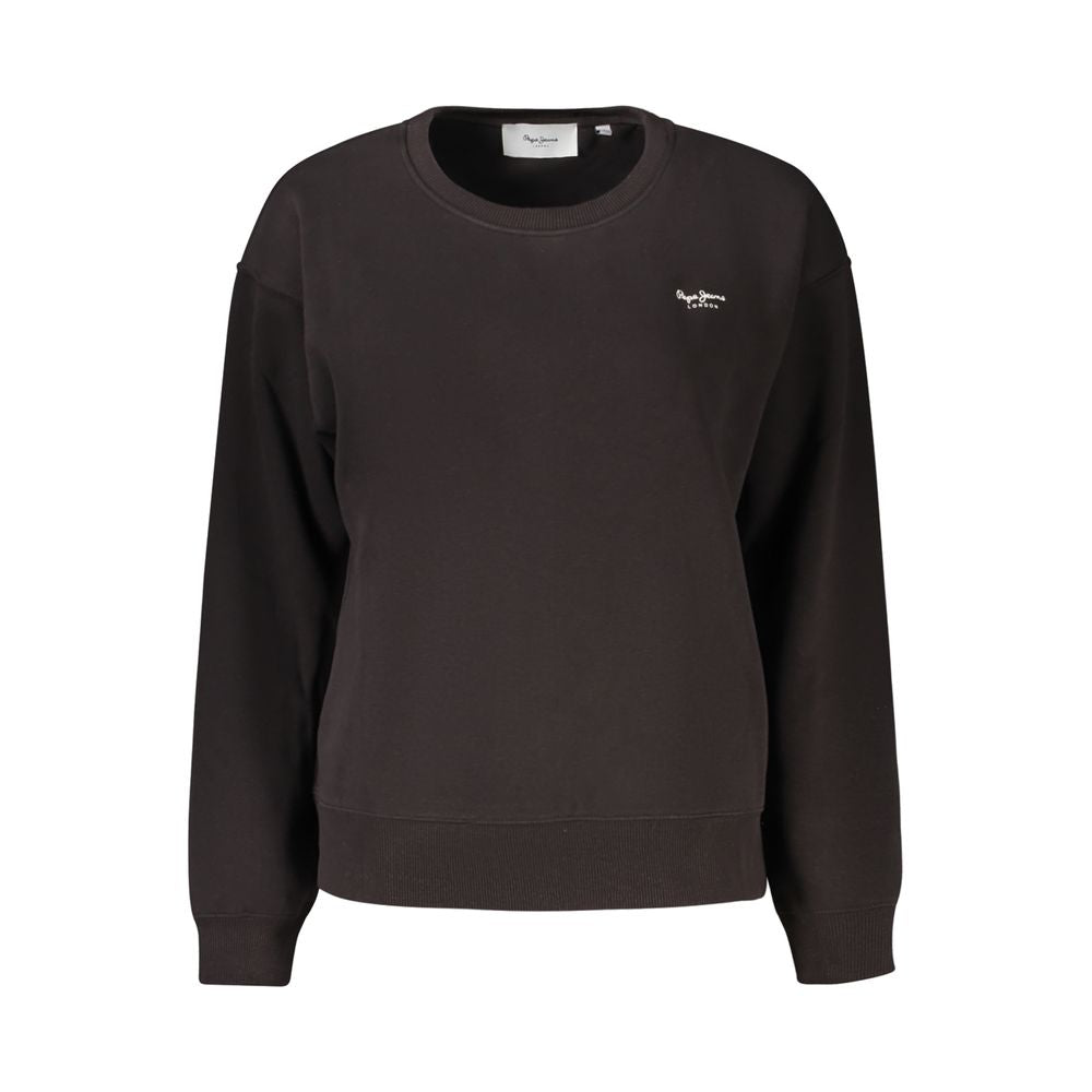 Pepe Jeans Black Polyester Women Sweatshirt
