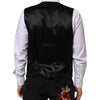 Dolce & Gabbana Purple Wool Dress Formal Waistcoat Vest