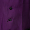 Dolce & Gabbana Purple Wool Dress Formal Waistcoat Vest