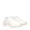Max Mara White Fabric Chunky Sneakers