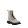 Brunello Cucinelli Gray Rubber Lace-Up Boots