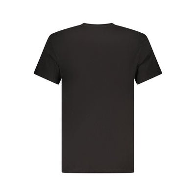 Tommy Hilfiger Black Cotton Men's T-Shirt