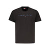 Tommy Hilfiger Black Cotton Men T-Shirt
