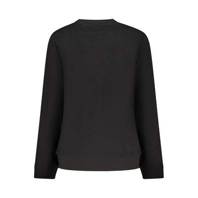 Tommy Hilfiger Black Cotton Women Sweatshirt