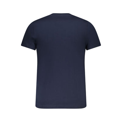 Tommy Hilfiger Blue Cotton Men T-Shirt