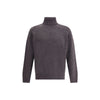 Brooksfield Multicolor Fleece Wool Turtleneck