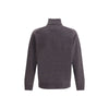 Brooksfield Multicolor Fleece Wool Turtleneck