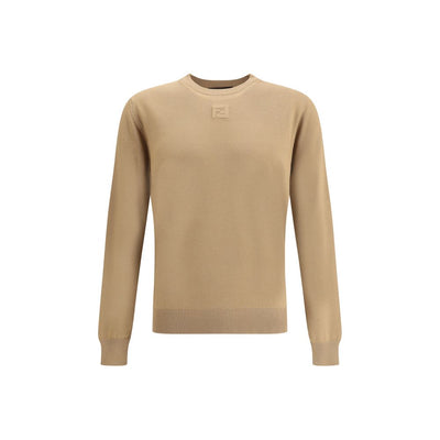 Fendi Beige Fleece-Sweatshirt