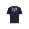 Fendi Blue Cotton T-Shirt