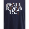 Fendi Blue Cotton T-Shirt