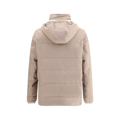 Brunello Cucinelli Beige Kaschmirmantel