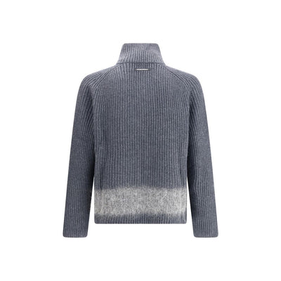 Dsquared² Gray Wool Cardigan