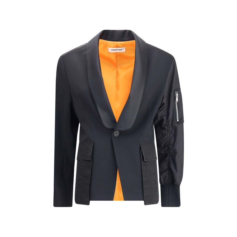 Undercover Bomberjacke aus schwarzem Polyester