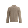 Brooksfield Beige Wool Sweatshirt