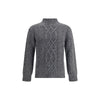 Brooksfield Gray Wool Sweatshirt