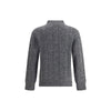 Brooksfield Gray Wool Sweatshirt