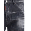 Dsquared² Schwarze Slim-Fit-Jeans aus Baumwolle
