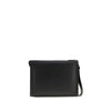 Fendi Clutch aus schwarzem Leder
