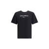 Dolce &amp; Gabbana Schwarzes Baumwoll-T-Shirt