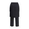 Undercover Black Acetate Casual Pants