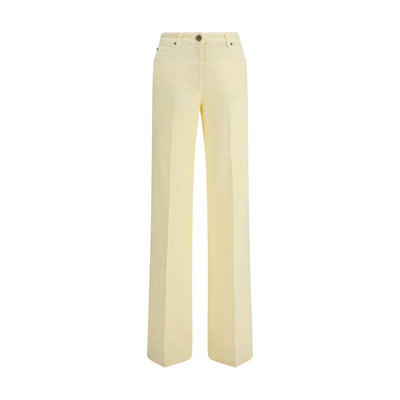Etro Bicolor Cotton Straight-Leg Jeans