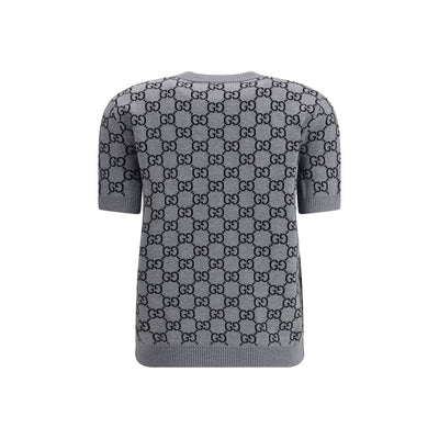 Gucci Gray Wool Sweatshirt