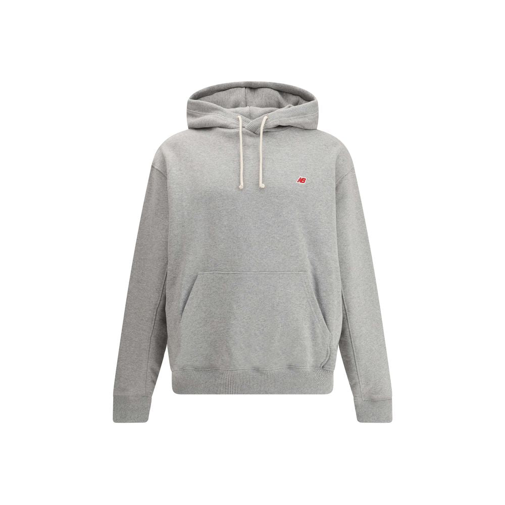 New Balance graues Baumwoll-Sweatshirt