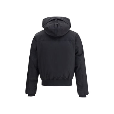 Dsquared² Black Polyester Bomber