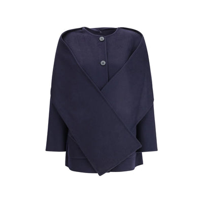 Dynamis Studio Blue Wool Coat