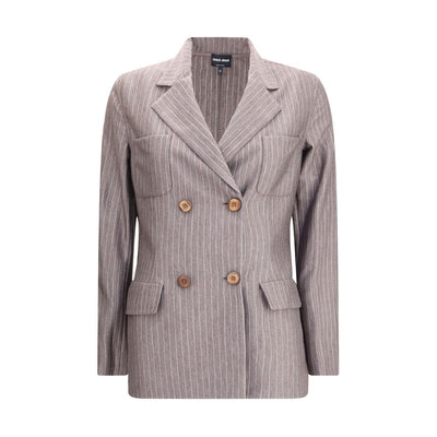 Giorgio Armani Brown Cashmere Blazer