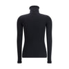 Valentino Black Fleece Wool Sweatshirt