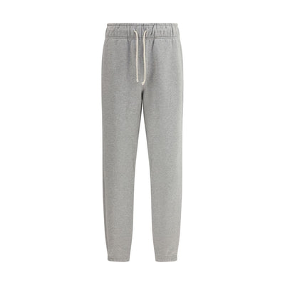 New Balance Gray Cotton Joggers (Workout Pants)